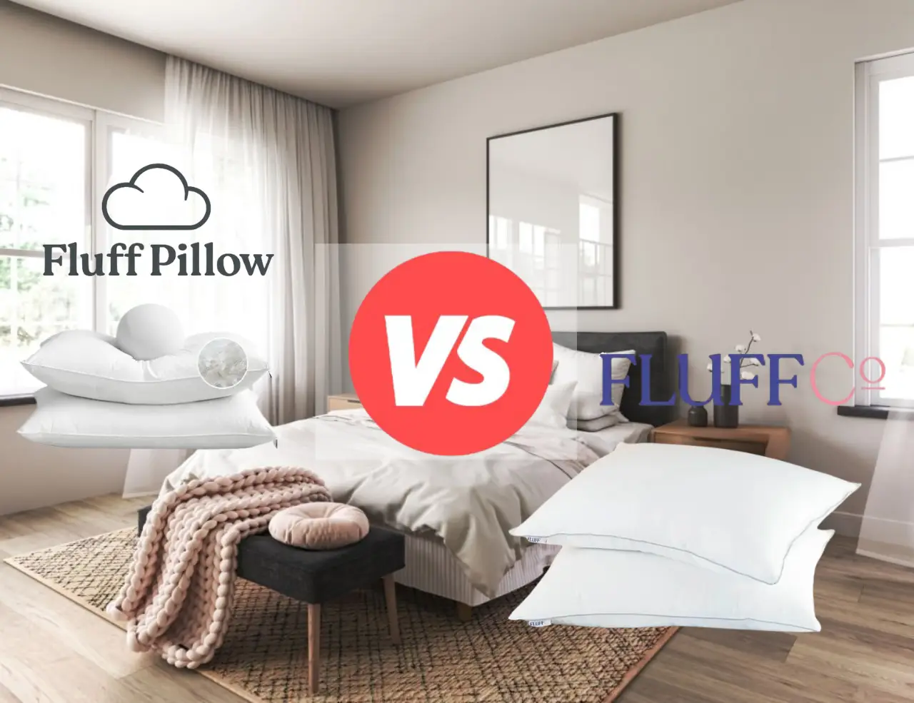 Fluff Pillow vs FluffCo Zen Pillow